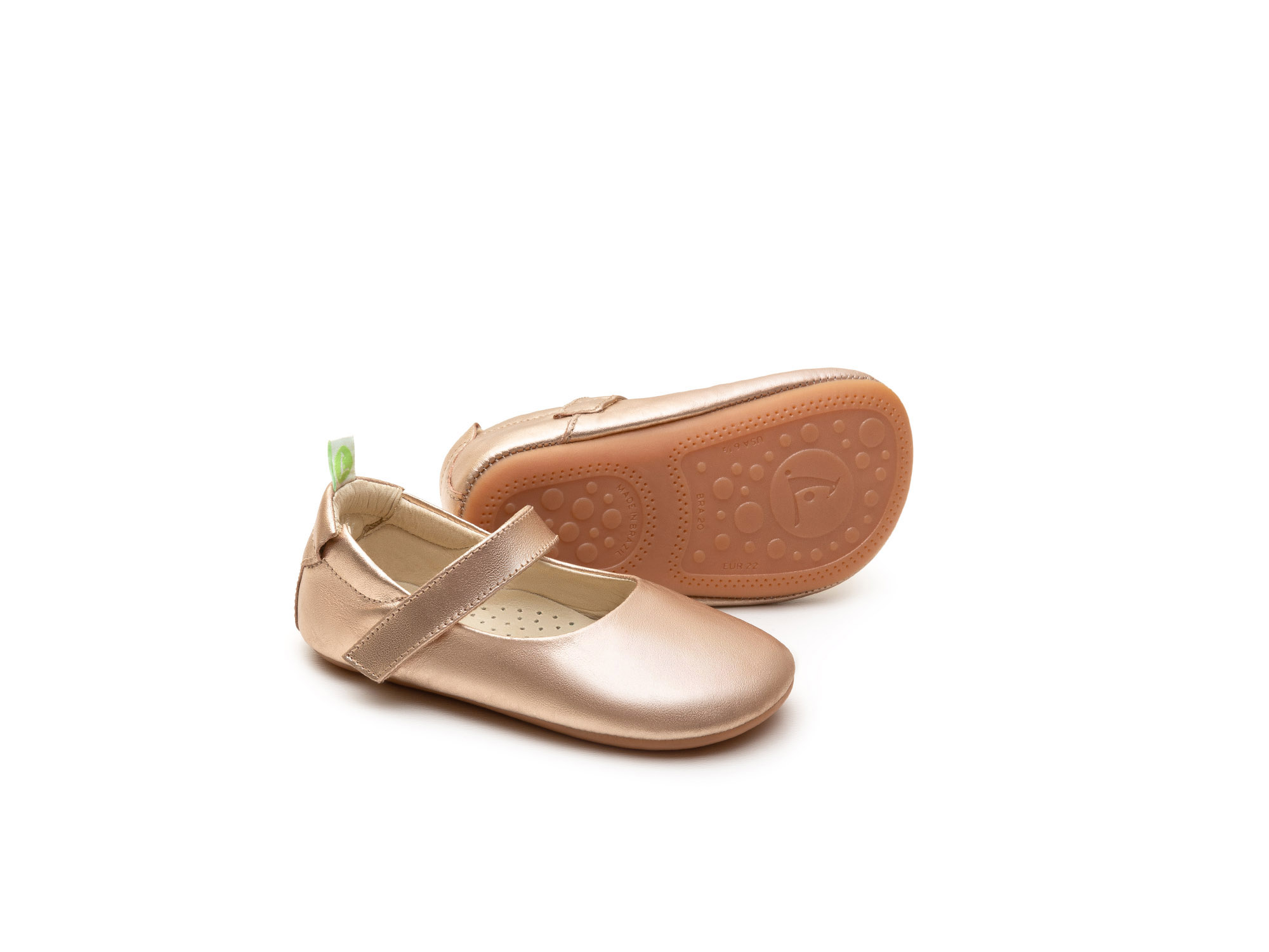 Sapatilha Andar e Equilibrar Feminino Dolly Dourado