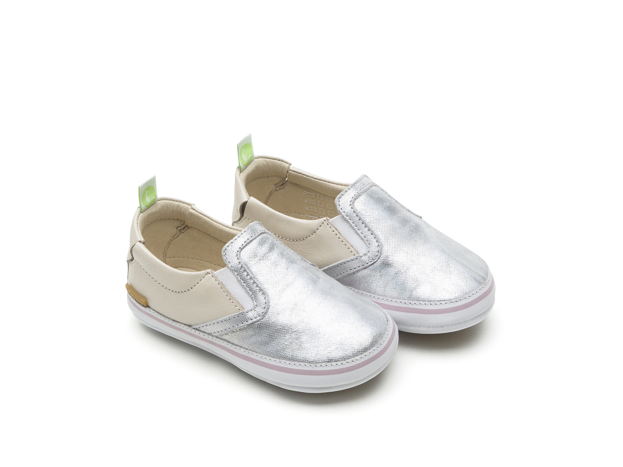 Tênis Bebê Feminino Woody Prata