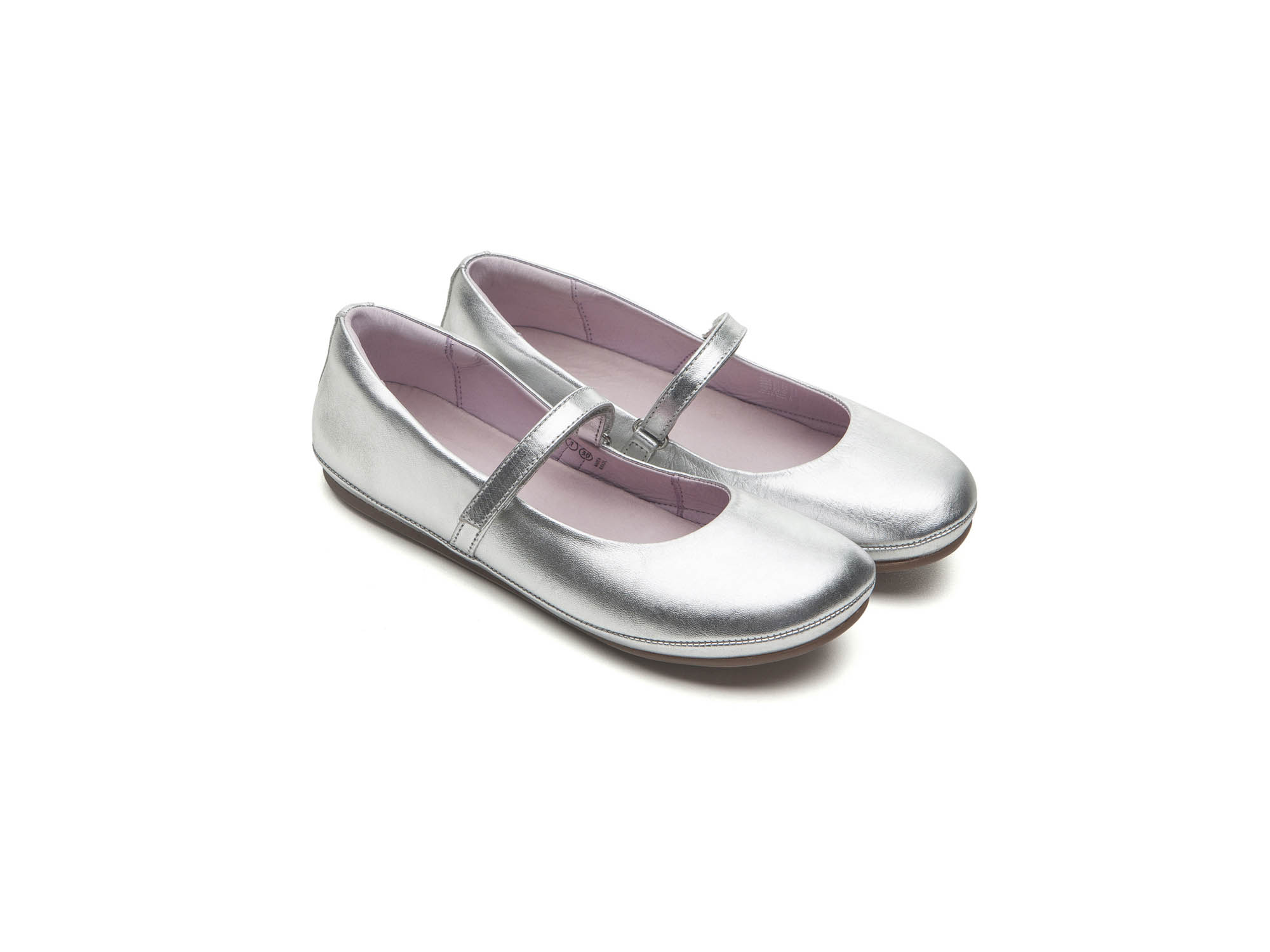 sapato infantil prata